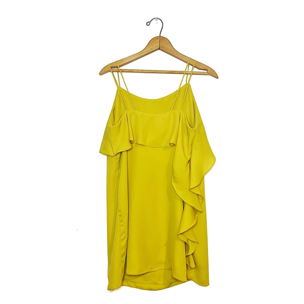 Everly | Side Ruffle Mini Dress - Picture 2 of 4
